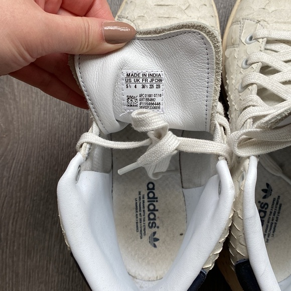 Adidas Stan Smith High Tops with snakeskin effect leather - Picture 7 of 7